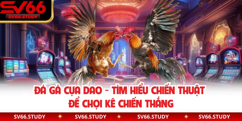 Đá Gà Cựa Dao - Tìm Hiểu Chiến Thuật Để Chọi Kê Chiến Thắng